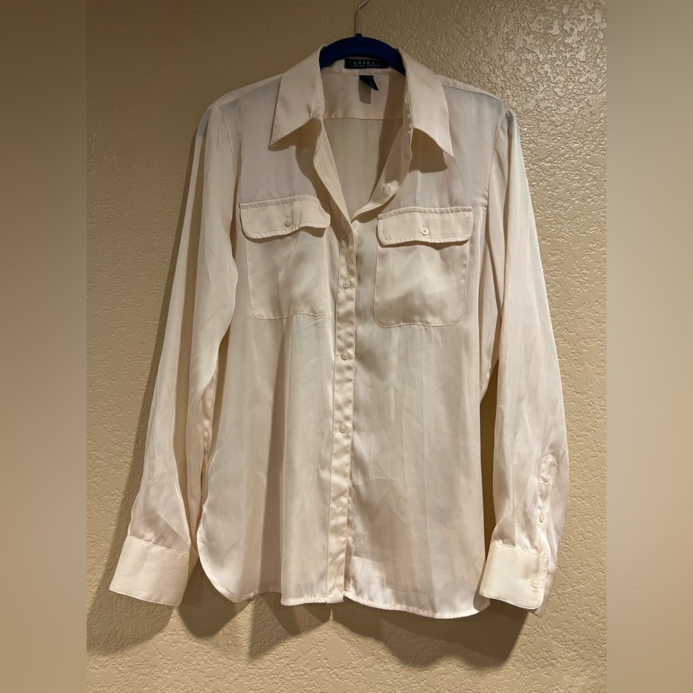 Ralph Lauren Silky Button Up